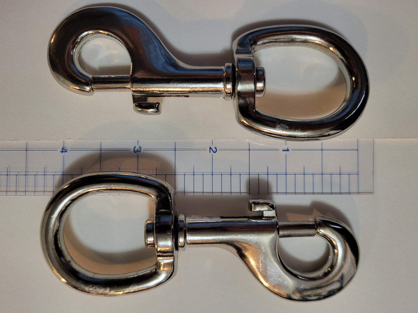 4" x 1" Zinc Die Cast Swivel snap hook