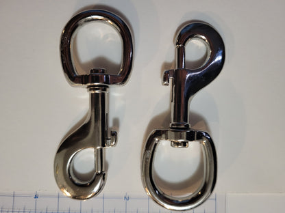 4" x 1" Zinc Die Cast Swivel snap hook