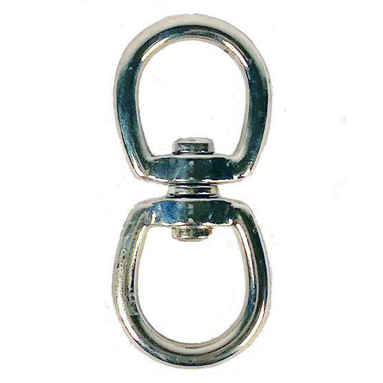 7/8" Eye & Eye Swivels, Zinc Die Cast