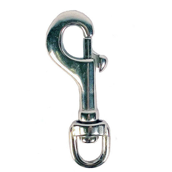 3 3/8" x 3/8" Stainless steel Swivel Eye Bolt Snap hook